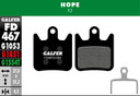 Galfer Bike FD467 Hope X2 Standard Disc Brake Pads