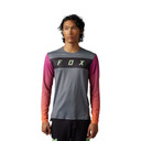 Fox Flexair Arcadia Mens MTB LS Jersey Pewter 