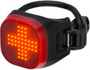 Knog Blinder Mini Cross 50/30lm Front/Rear Bike Light Set Black