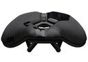 PRO Stealth Curved Performance 142mm Stainless Rail Saddle Black