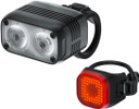 Knog Blinder Road 600/30lm Front/Mini Square Rear Bike Light Set Black