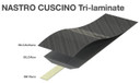 Silca Nastro Cuscino Bar Tape Black 2.5mm