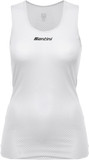 Santini SMS Lieve Sleeveless Womens Baselayer White