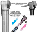 Topeak Roadie TT Twin Turbo 160psi Pump Silver