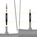Topeak Two Piece Presta Valve Extender 28mm Black