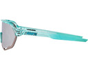 100% S2 Sunglasses Polished Translucent Mint (HiPER Silver Mirror Lens)