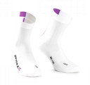 Assos Dyora RS Womens Road Socks White/Violet XX-Small/X-Small