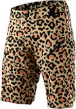 Troy Lee Designs Lilium Womens MTB Shorts Shell Leopard Bronze