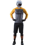 Troy Lee Designs Ruckus MTB 3/4 Sleeve Jersey Arc Honey