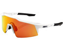 100% Speedcraft SL Sunglasses Soft Tact Off White (HiPER Red Multilayer Mirror Lens)