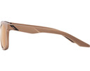 100% Hudson Sunglasses Matte Copper Chromium (HiPER Copper Mirror Lens)