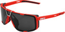 100% Eastcraft Sunglasses Soft Tact Red (Black Mirror Lens)