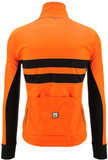 Santini SMS Colore Halo Jacket Fluro Orange 2023