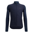 Santini SMS Colore Puro Long Sleeve Jersey 3W Nautica Blue