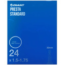 Giant Threaded 33mm Presta Valve Tube 24x1.5-1.75"