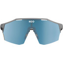 KOO Alibi Grey Matt/Turquoise Mirror Lens Sunglasses