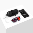 Scicon Aerowatt Multimirror Red Lens/Blk Gloss Sunglasses XL