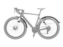 Topeak Tetrafender G1 & G2 Black Gravel Mudguard Set
