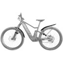 Topeak Tetrafender M1 & M2 Set Black MTB Mudguard Set