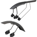 Topeak Tetrafender M1 & M2 Set Black MTB Mudguard Set