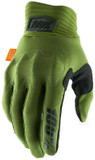 100% Cognito Full Finger Gloves Army Green