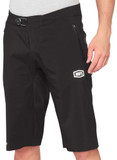 100% Hydromatic Waterproof MTB Shorts Black