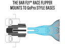 Bar Fly Race Flipper Mount