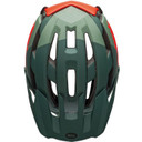 Bell Super Air R MIPS Full Face Helmet Matte/Gloss Green/Infrared