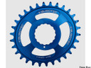 Burgtec Thick-Thin Oval RaceFace Cinch Direct Mount Chainring Black 32t