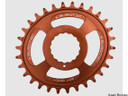 Burgtec Thick-Thin Oval RaceFace Cinch Direct Mount Chainring Black 32t