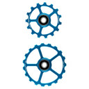 CeramicSpeed OS Spare Pulley Wheels - Blue Coated 15+19 tooth