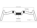 Deda Gera Carbon Gravel Handlebar 