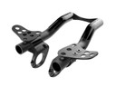 Deda Super Zero Clip-On Bar Extensions - Black Anodized