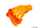 Defeet DuraGlove Electronic Touch Hi Viz Orange X-Small