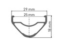 DT Swiss XR391 29 MTB Disc Brake Rim