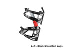 Elite Prism Bottle Cage Black Gloss/White Logo Right