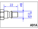 IceToolz A91A Dual Valve Pump Head (Quick Coupling Aro 210 Type)