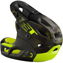 MET Parachute MCR Full Face MTB Helmet Camo/Lime Green