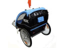 Pacific Deluxe 2 In 1 Trailer/Stroller - 2 Child - Black/Blue