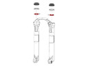 RockShox Domain Dual Crown/BoXXer Lower Leg Bottom Out Bumper Kit (2pcs)