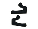 Seven iDP Project.23 Helmet Cheek Pads V1 - Fiberglass/Carbon