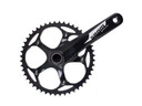 SRAM S300 Courier Crankset - 48T 165mm - Mirror Black - GXP