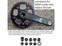 Wolf Tooth Elliptical 110 BCD Gravel / CX / Road Chainrings