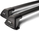 Yakima FlushBar MD Roof Bars  - Black (Pair)
