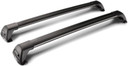 Yakima FlushBar MD Roof Bars  - Black (Pair)