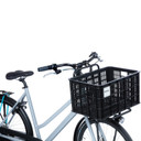BASIL BICYCLE CRATE L 40L RECYCLED BLACK