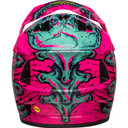 Bell Sanction 2 DLX MIPS Full Face Helmet Bonehead Pink/Turquoise