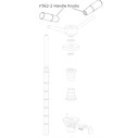 Park Tool # 526-2 Part Replace Handle Knob