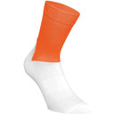 POC Essential Road Zink Orange/Hydrogen White Sock Small