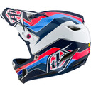 Troy Lee Designs D4 AS Polyacrylite Bl/Wht MTB Helmet